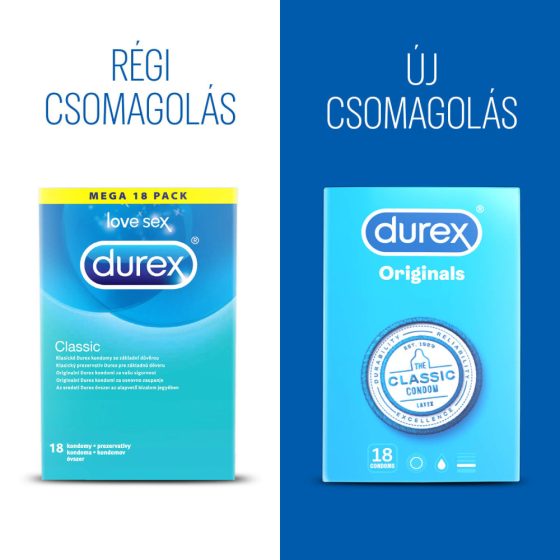 Durex Classic - презервативи (18бр.)