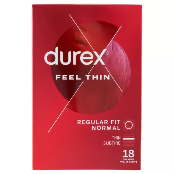 Durex - тънки презервативи - естествено усещане - 18 броя