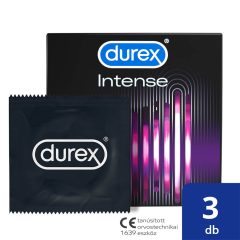   Durex Intense - презервативи с ребра и точки (3бр.) -
