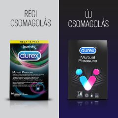   Durex Mutual Pleasure - презерватив със закъснител (16бр.)