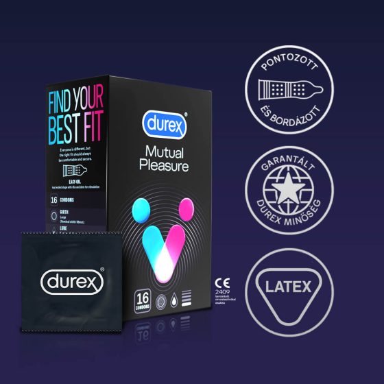 Durex Mutual Pleasure - презерватив със закъснител (16бр.)