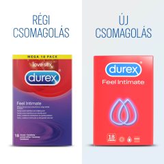   Durex Feel Intimate - тънкостенни презервативи (18бр.)