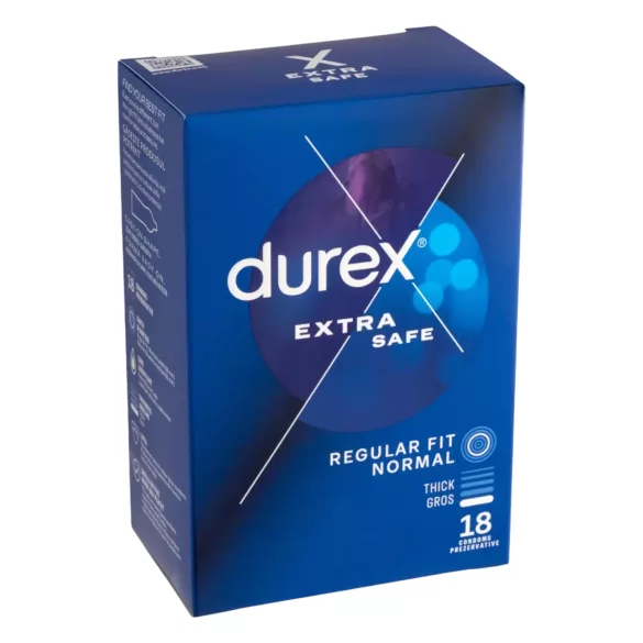 Durex Extra Safe - презервативи за допълнителна защита - 18 броя
