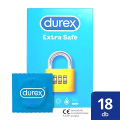   Durex Extra Safe - безопасен презерватив (18 бр.)