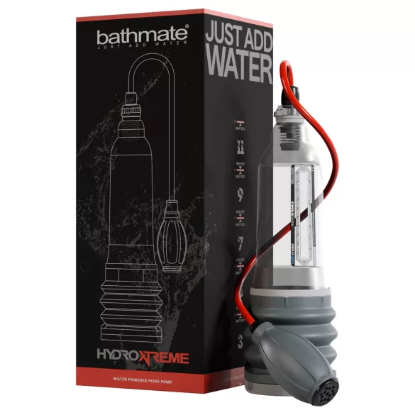 Bathmate HydroXtreme 8 - хидропомпа, без аксесоари (прозрачна)