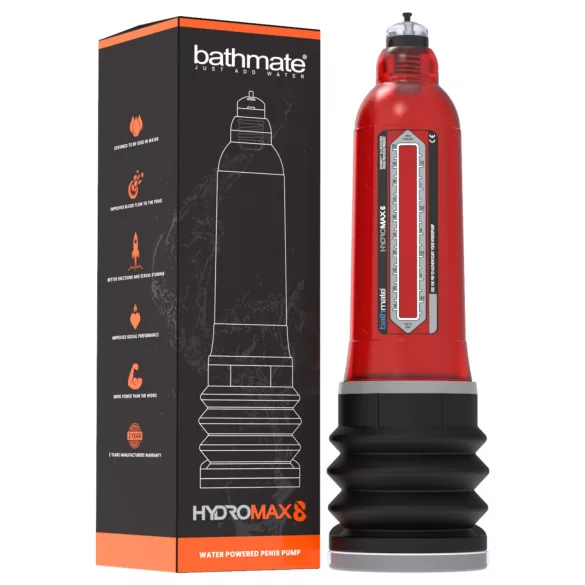 Bathmate Hydromax8 - хидропомпа (червен)