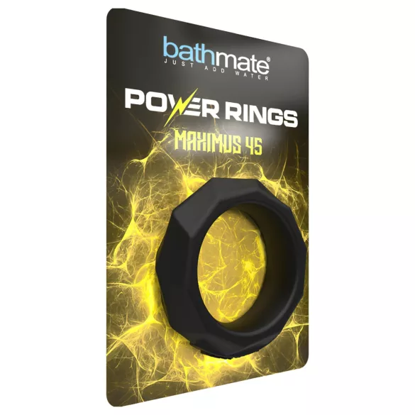Bathmate Maximus 45 - силиконов пръстен за пенис (черен)