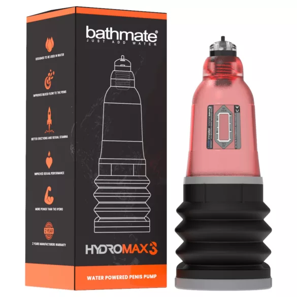 Bathmate Hydromax3 - хидропомпа (червена)