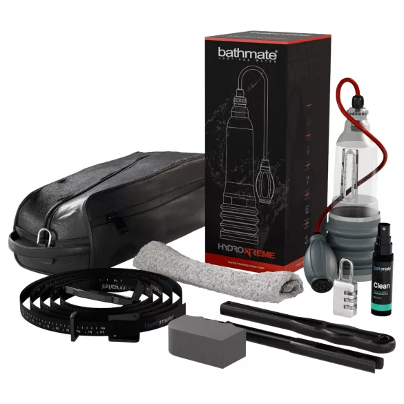 Bathmate HydroXtreme 7 Wide Boy - хидропомпа комплект (прозрачен)