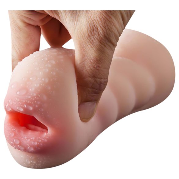 Lonely 2in1 - мастурбатор с изкуствена вагина и уста (естествен)