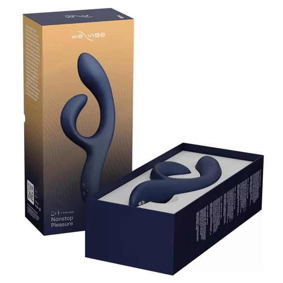 We-Vibe Nova 2 - Вибратор с гъвкаво клиторно рамо, управляван чрез приложение (син)