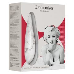   Womanizer Marilyn Monroe - презареждащ се въздушен стимулатор на клитора (бял)