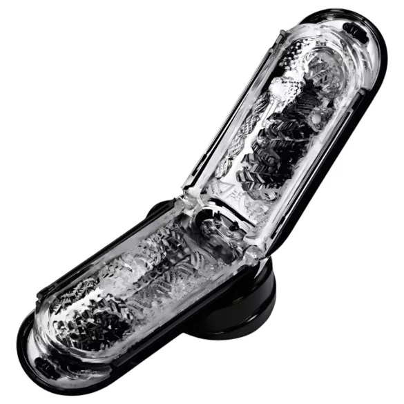 TENGA Flip 0 Electronic - автоматичен мастурбатор - черен
