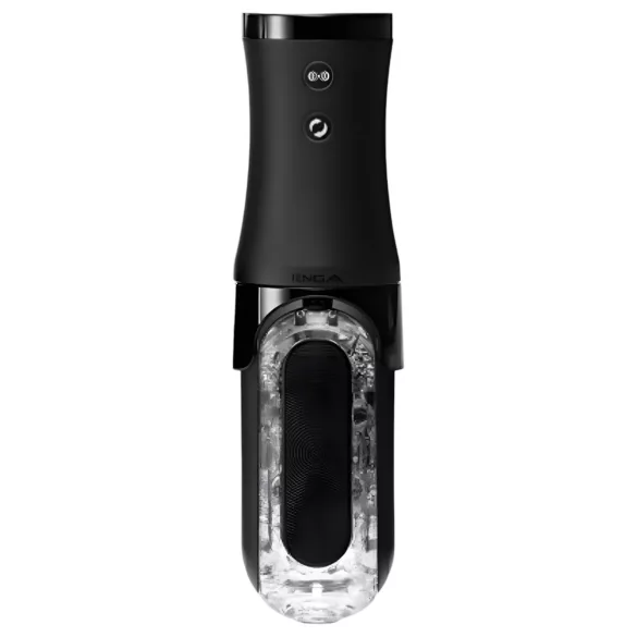 TENGA Flip 0 Electronic - автоматичен мастурбатор - черен