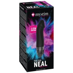   mystim Real Deal Neal E-Stim - презареждащ се електрически вибратор (черен)