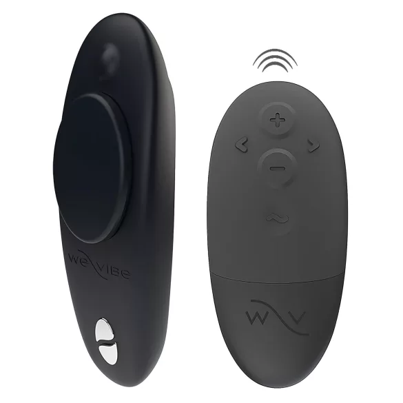 We-Vibe Moxie+ - носим вибратор за клитора с приложение и дистанционно управление (черен)