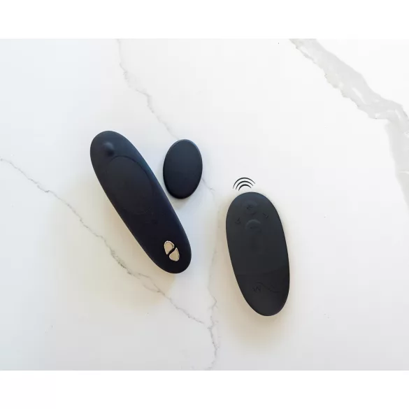 We-Vibe Moxie+ - носим вибратор за клитора с приложение и дистанционно управление (черен)