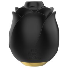   Fifty Shades of Grey - вибратор с въздушни вълни роза - черен