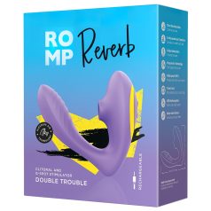   ROMP Reverb - мултифункционален G-точков вибратор (лилав)