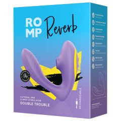   ROMP Reverb - Airwave 2в1 вибратор за G-точка (лилав)