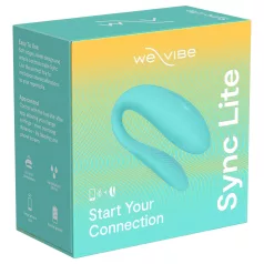   We-Vibe Sync Lite - вибратор за двойки с приложение и дистанционно управление (зелен)