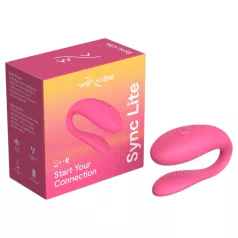   We-Vibe Sync Lite - вибратор за двойки с приложение и дистанционно управление (розов)