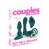 Couples Choice - 4в1 многофункционален вибратор с дистанционно (тюркоаз)