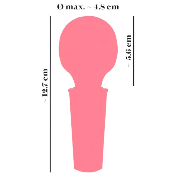 You2Toys Mini Wand - акумулаторен масажор вибратор (розов)