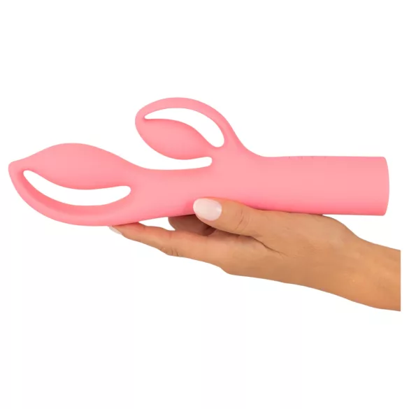 You2Toys Fabulous - вибратор с клитор стимулатор - акумулаторен - розов
