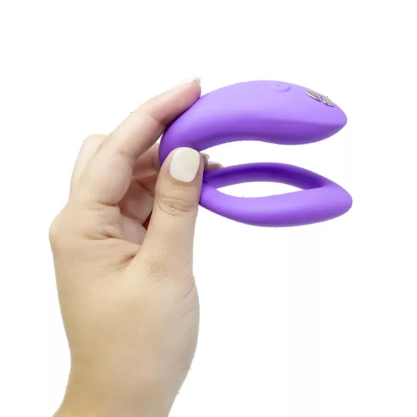 We-Vibe Sync O - вибратор за двойки с управление чрез приложение (лилав)