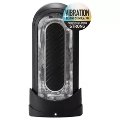   TENGA Flip Zero - мощен мастурбатор (черен)