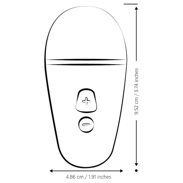 ROMP Free X - вибриращ клитор стимулатор с въздушни пулсации - лилав