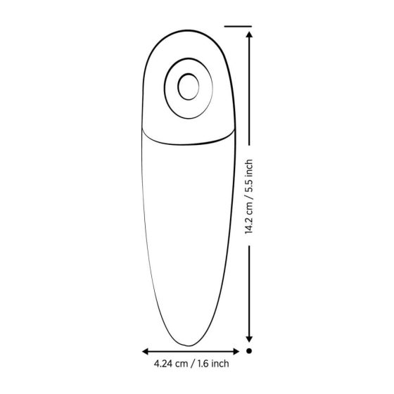 ROMP Shine X - презареждащ се въздушен стимулатор на клитора (розов)