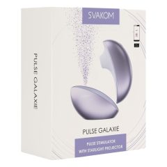   Svakom Pulse Galaxie - въздушен клиторен стимулатор с проектор (лилав)