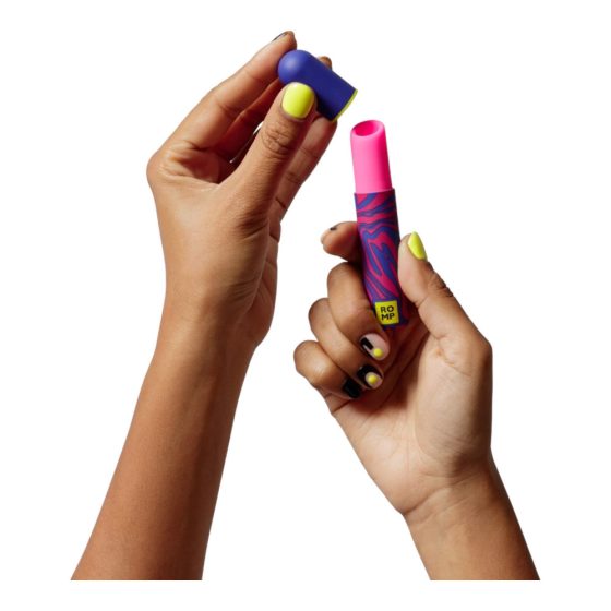 ROMP Lipstick - презареждащ се въздушен стимулатор на клитора (розов)