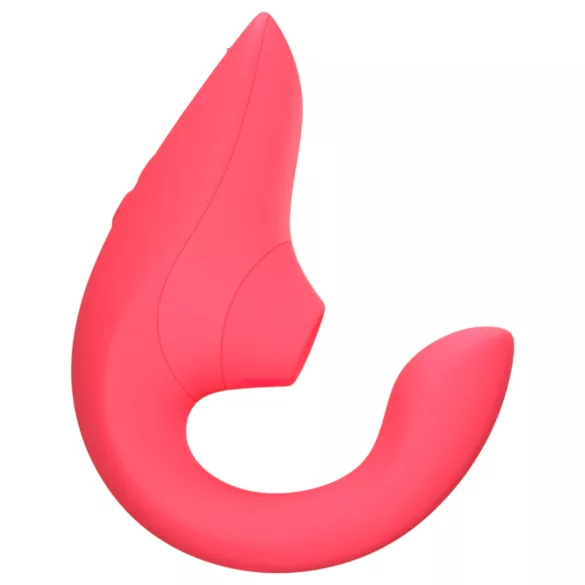 Womanizer Blend - вибратор за G-точка и клиторен стимулатор (коралов)