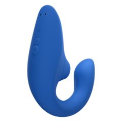   Womanizer Blend - вибратор за G-точката и стимулатор на клитора (син)