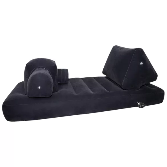You2Toys Velvet Luxury - секс машина с вградено легло - черен