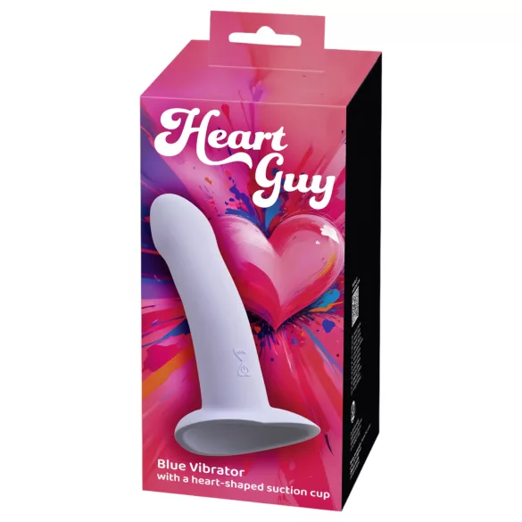 You2Toys Heart Guy - вибратор със сърце - син