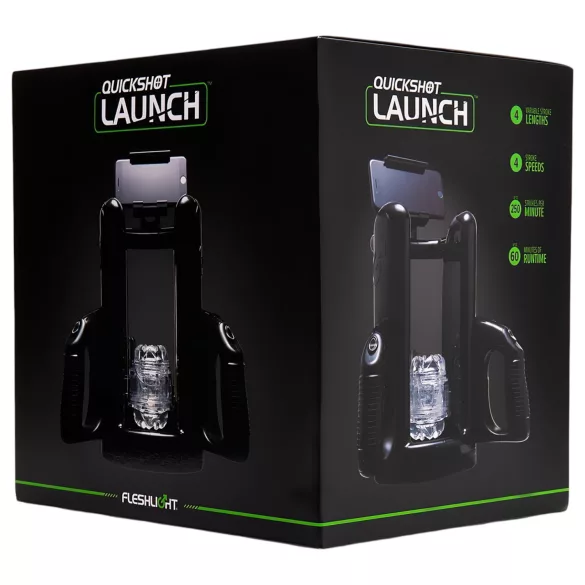 Fleshlight Quickshot Launch - мастурбатор адаптер - черен