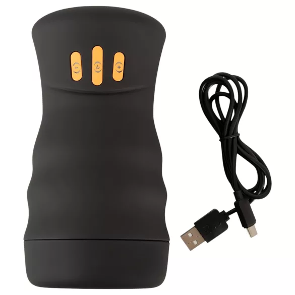 You2Toys Gyro - въртящ се вибриращ мастурбатор - черен