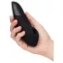 Womanizer Enhance 2в1 въздушно-вълнов клиторен стимулатор + вибратор (черен)