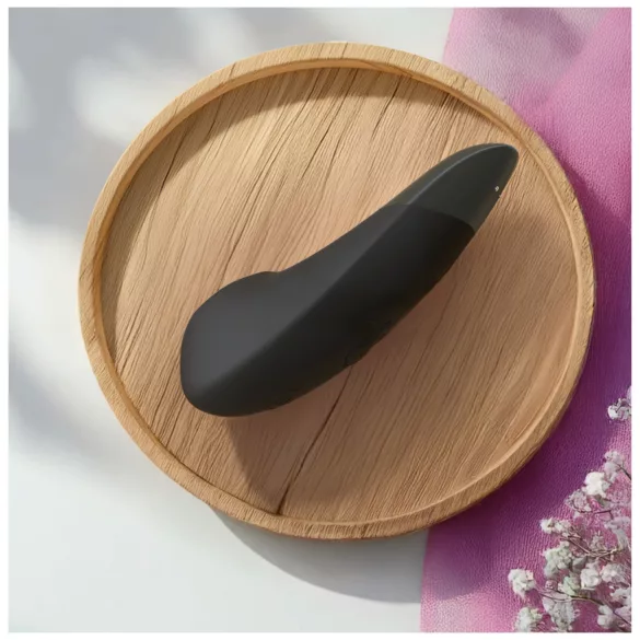 Womanizer Enhance 2в1 въздушно-вълнов клиторен стимулатор + вибратор (черен)