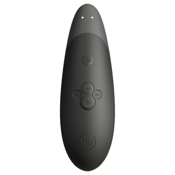 Womanizer Enhance 2в1 въздушно-вълнов клиторен стимулатор + вибратор (черен)