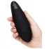 Womanizer Enhance 2в1 въздушно-вълнов клиторен стимулатор + вибратор (черен)