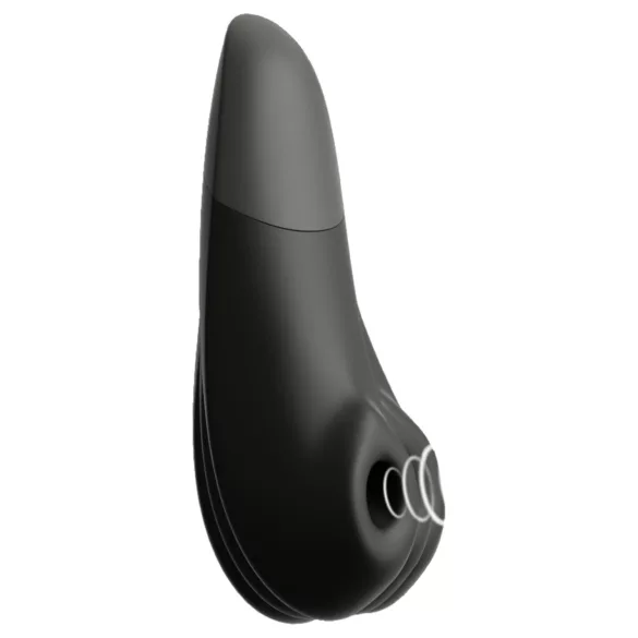 Womanizer Enhance 2в1 въздушно-вълнов клиторен стимулатор + вибратор (черен)