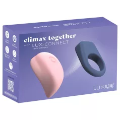   LUXUS Climax Together by Kiiroo - магнитен, управляван чрез приложение вибратор за двойки, комплект