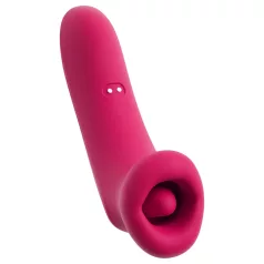   You2Toys Oral Fun - смукач и езичков вибратор за клитор (розов)