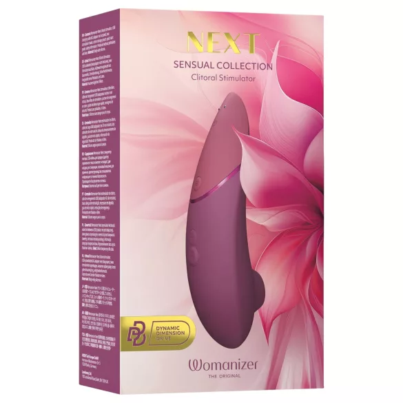 Womanizer Next - стимулатор за клитор с въздушни вълни - акумулаторен - розов