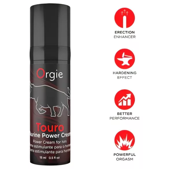 Orgie Touro Power - крем за по-силна ерекция - 15 мл